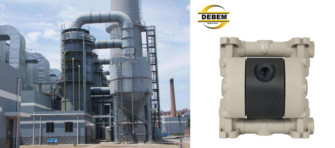 钢厂氧化镁脱硫,debem气动隔膜泵