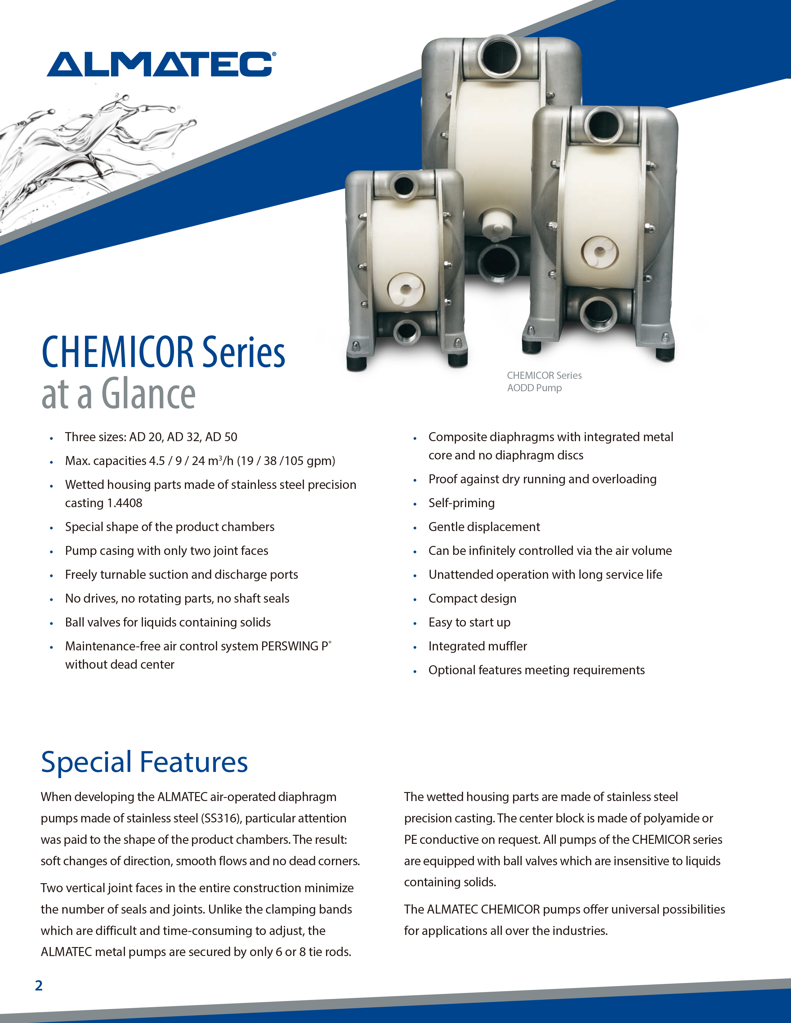 ALMATEC,气动隔膜泵,微电子,电子级,超纯气动隔膜泵,半导体专用泵