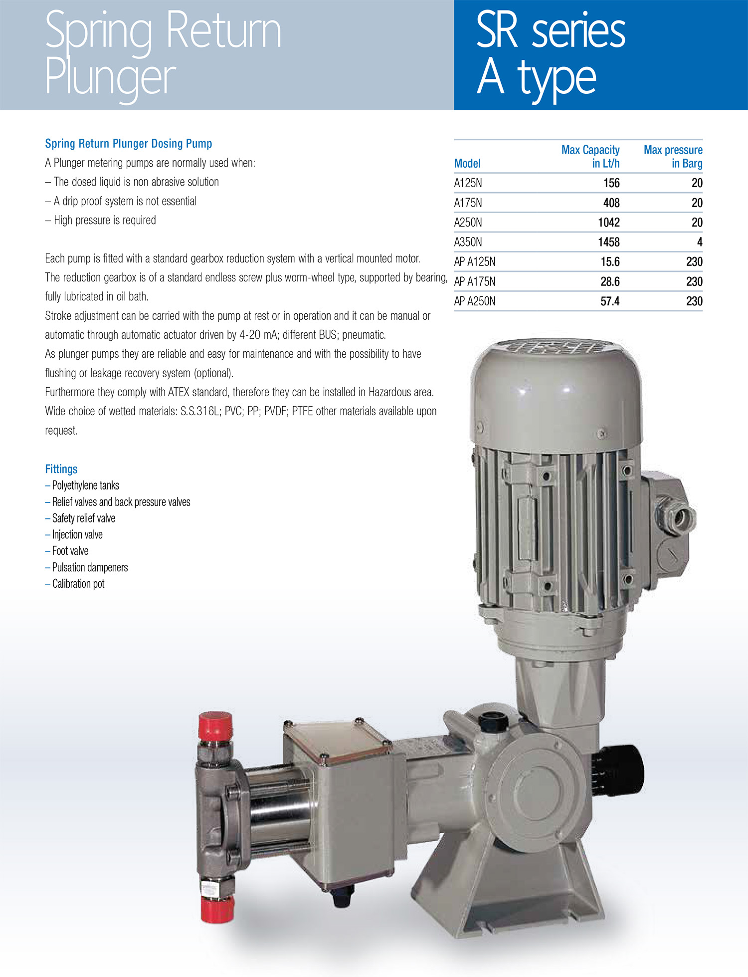 DOSEURO,计量泵,化工泵,耐腐蚀泵,道茨计量泵