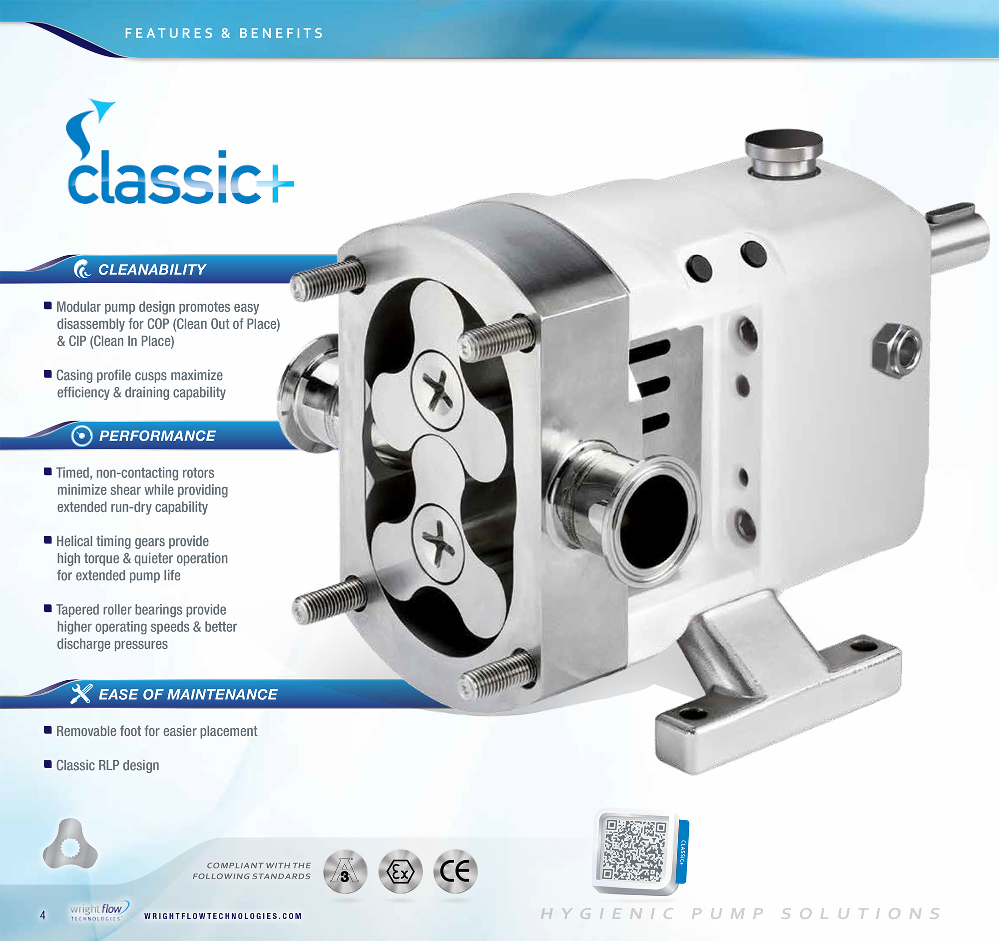 wrightflow,转子泵,凸轮泵