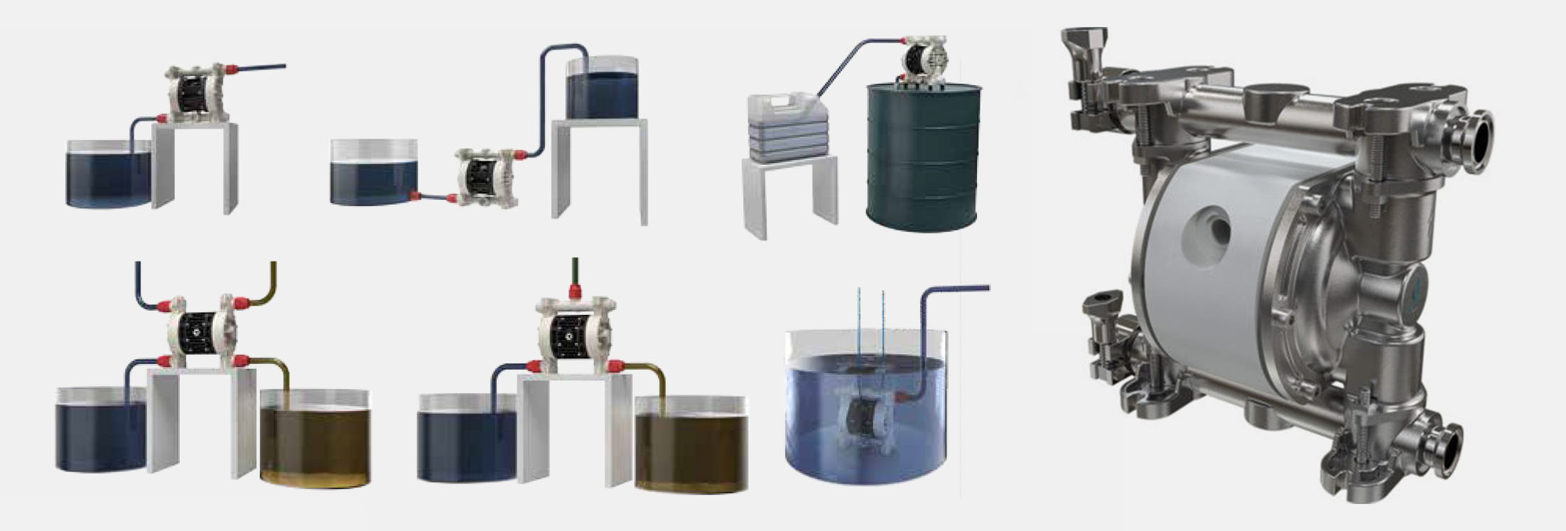 小流量FDA气动隔膜泵