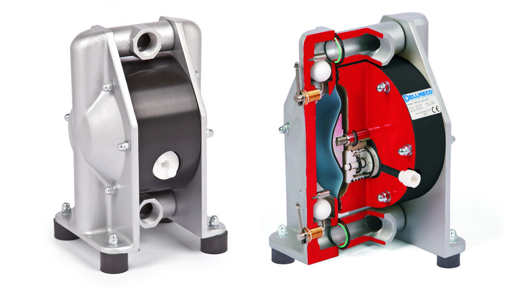 Dellmeco,气动隔膜泵,气动塑料泵,金属泵,半导体,卫生泵,简易泵