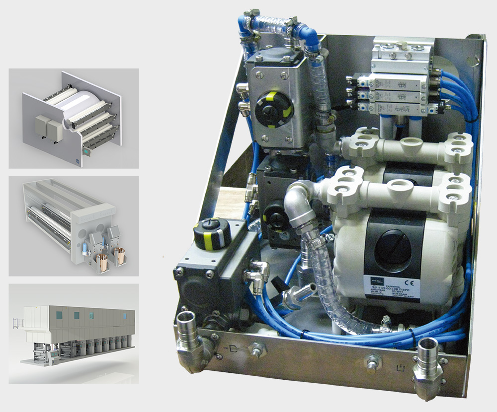 debem 得利速 自动供墨系统 迪贝泵