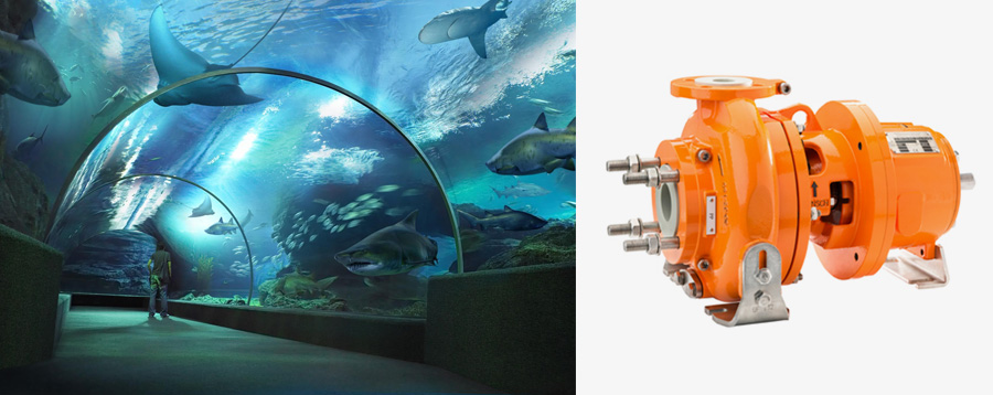Munsch,化工塑料泵,磁力泵,海水处理,水族馆海洋公园泵