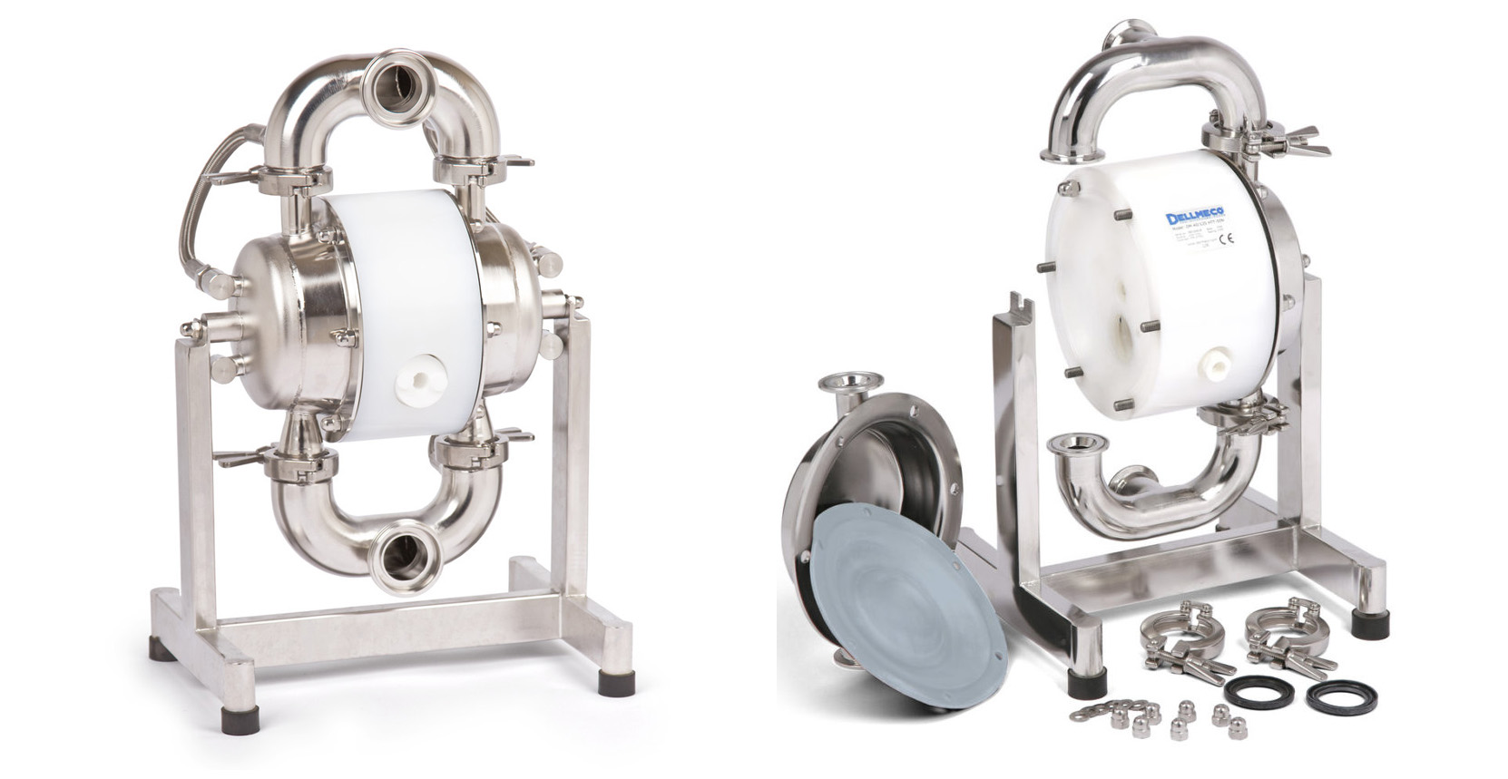 Dellmeco,气动隔膜泵,气动塑料泵,金属泵,半导体,卫生泵,简易泵