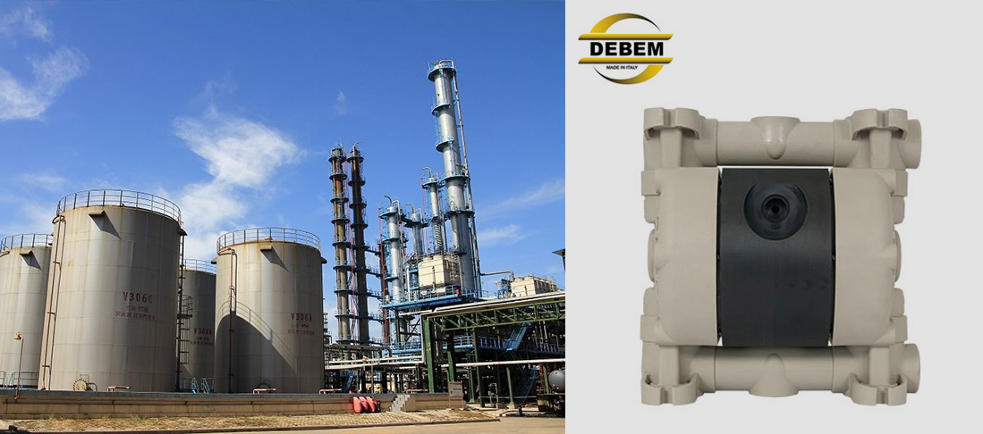 debem气动隔膜泵,石化行业泵,PG/EG装置泵